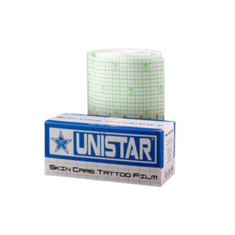 Load image into Gallery viewer, UNISTAR SKIN CARE TATTOO FILM DRESSING ON A ROLL - 10 M X 15 CM
