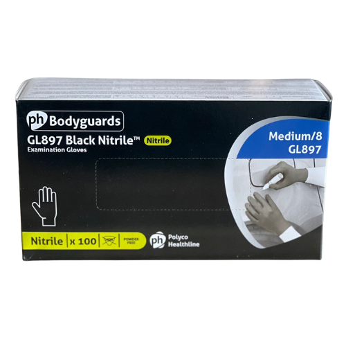 Load image into Gallery viewer, ph-bodyguards-black-nitrile-gloves
